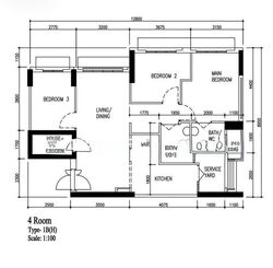 Blk 420C Waterfront II @ Northshore (Punggol), HDB 4 Rooms #634086781